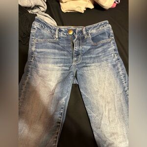 American eagle size 6 super stretch skinny jeans